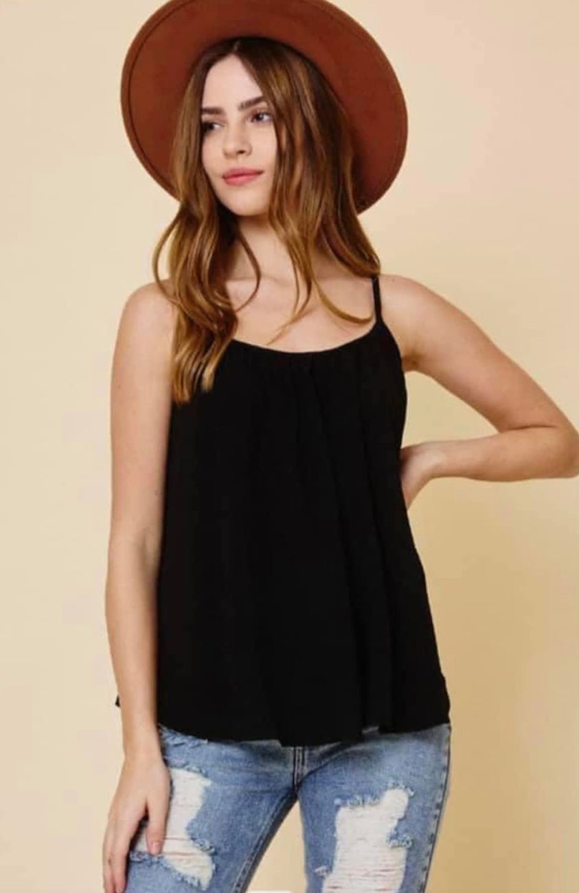 Loose Fit Spaghetti Straps