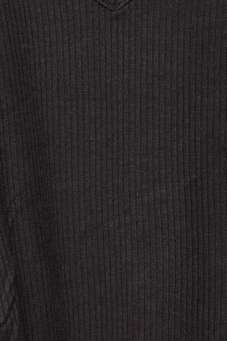Casual Ribbed Ruched Dress