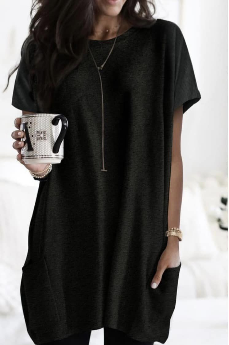 Short Sleeve Tunic shirt/Dress