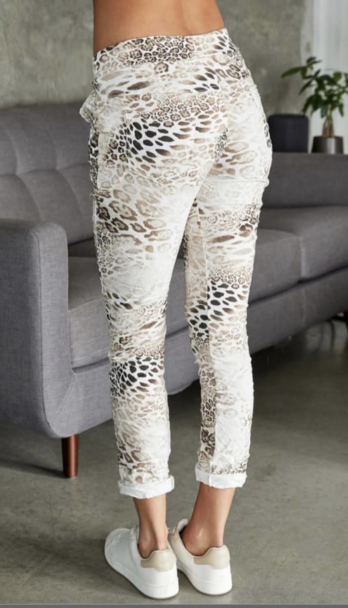 Cheetah Jogger Pants