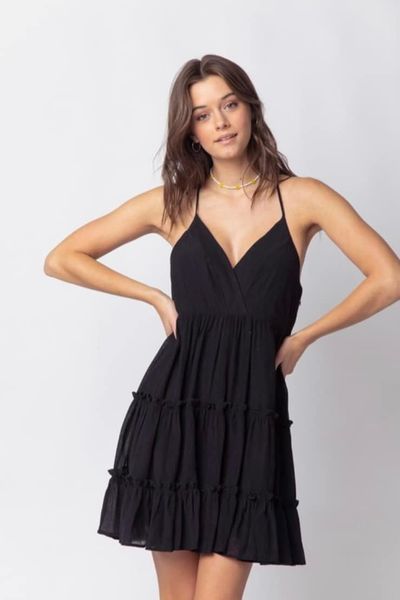 Dress it up or Down Dress with Open Detail Back