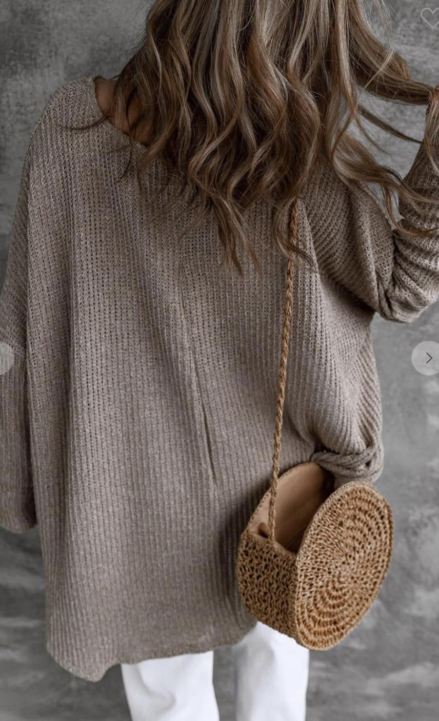 Hi Lo Slouch Sweater