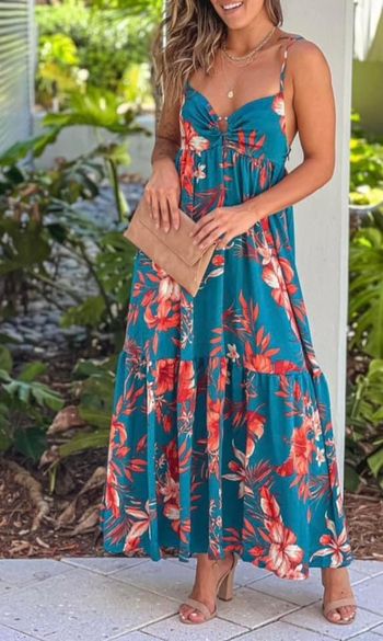 Tropical Maxi Dress