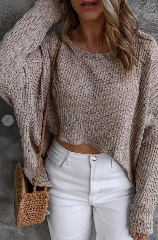 Hi Lo Slouch Sweater