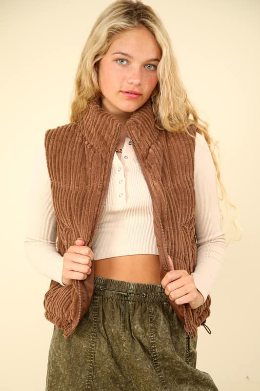 Soft Puffer Vest