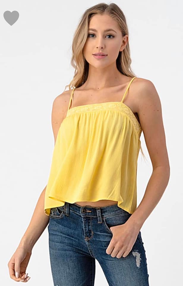 Semi cropped Detail Trim Tank